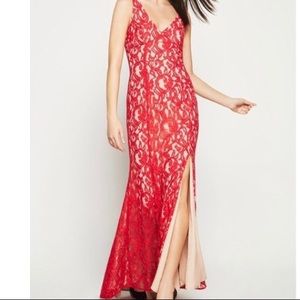 NWT BCBGeneration Lace Gown